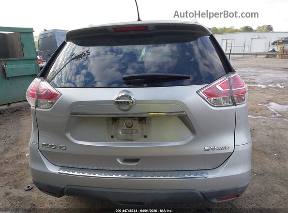 KNMAT2MV7GP670868 2016 NISSAN ROGUE Silver 