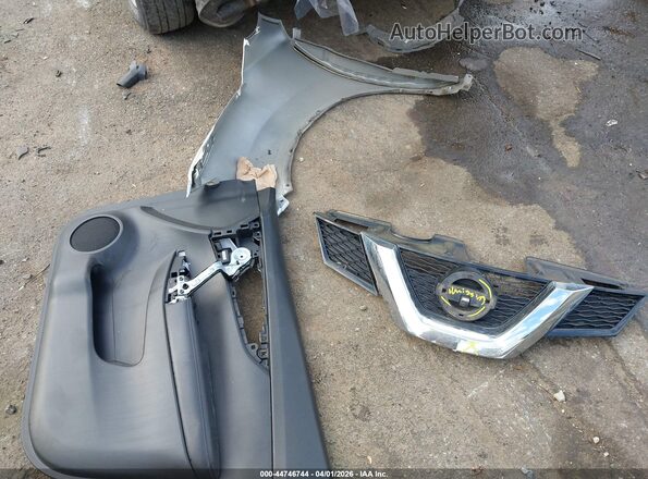 KNMAT2MV7GP670868 2016 NISSAN ROGUE Silver Vista del cuadro de instrumentos