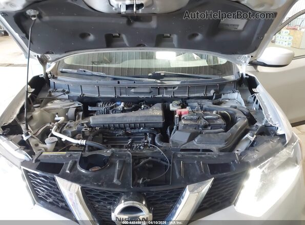 KNMAT2MV7GP685693 2016 NISSAN ROGUE Silver Вид ззаду