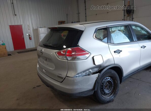 KNMAT2MV7GP685693 2016 NISSAN ROGUE Silver Вид спереду