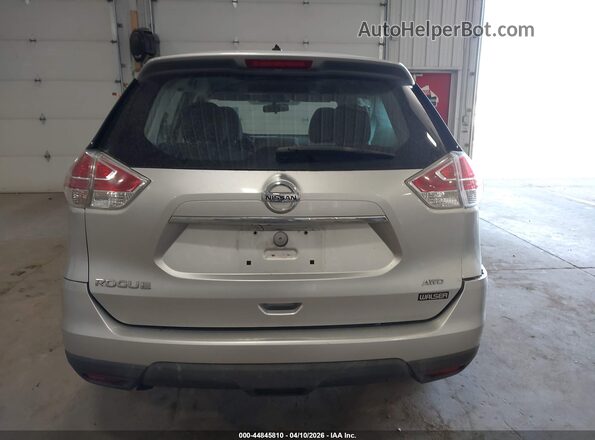 KNMAT2MV7GP685693 2016 NISSAN ROGUE Silver 