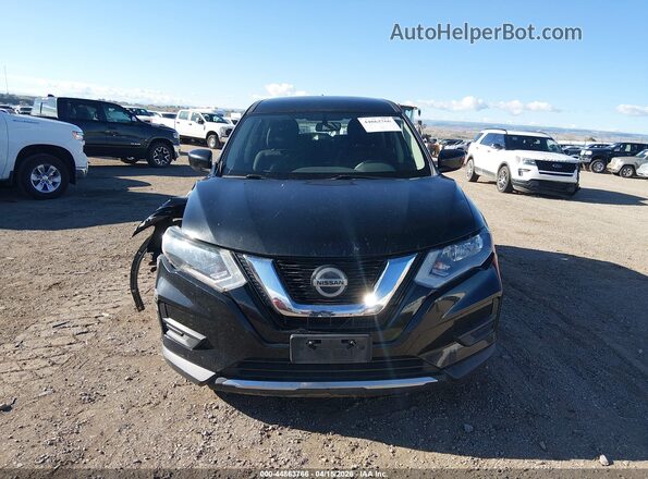 KNMAT2MV7JP514529 2018 NISSAN ROGUE Черный Вид задней части салона