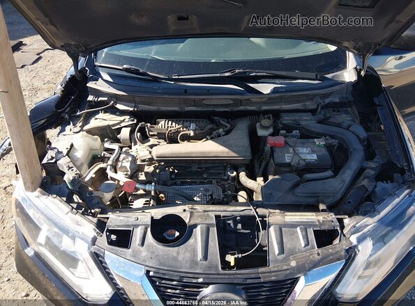 KNMAT2MV7JP514529 2018 NISSAN ROGUE Черный Вид сзади