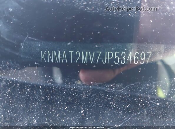KNMAT2MV7JP534697 2018 NISSAN ROGUE Black Շարժիչի բաժամունքի տեսք