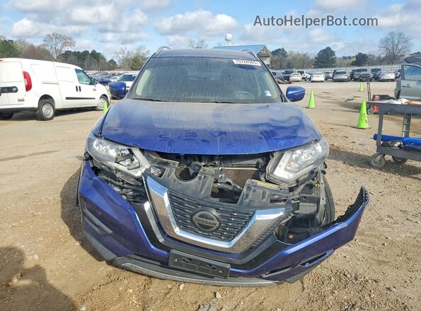 KNMAT2MV7JP559552 2018 NISSAN ROGUE Blue Widok z przodu