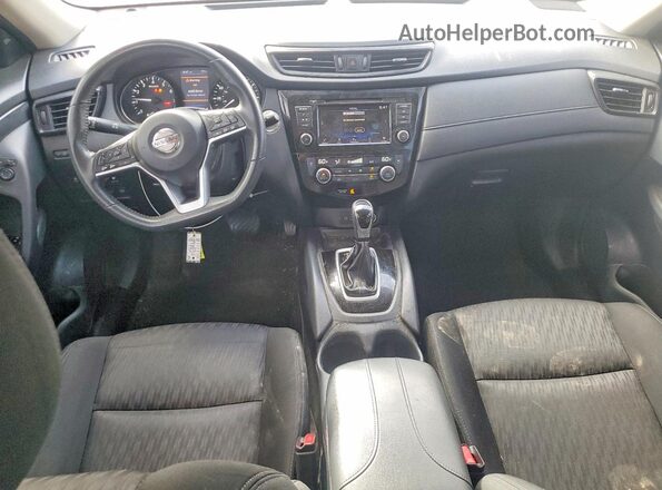 KNMAT2MV7JP559552 2018 NISSAN ROGUE Blue Widok deski rozdzielczej