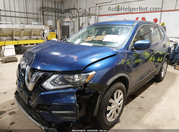 KNMAT2MV7JP573726 2018 NISSAN ROGUE Blue 