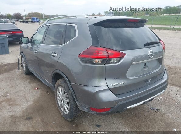 KNMAT2MV7JP588713 2018 NISSAN ROGUE Gray Задня ліва чверть