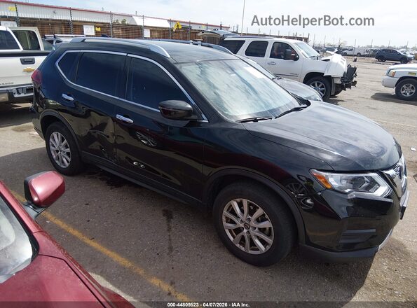 KNMAT2MV8KP555138 2019 NISSAN ROGUE Черный Вид задней части салона