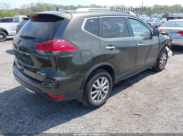 KNMAT2MV9HP601360 2017 NISSAN ROGUE Green უკანა მარჯვენა