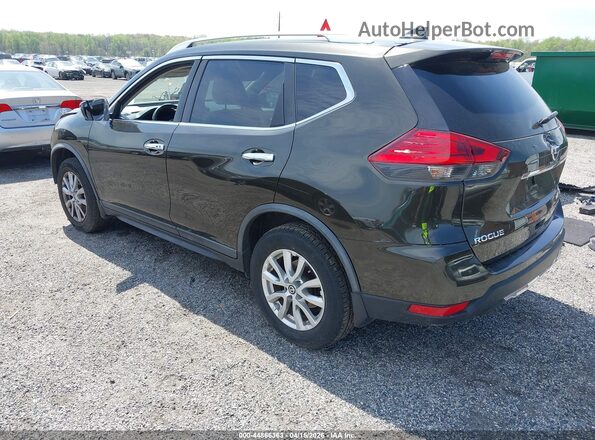 KNMAT2MV9HP601360 2017 NISSAN ROGUE Green უკანა მარცხენა