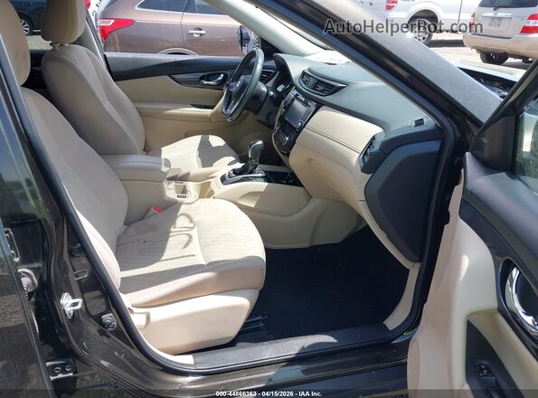 KNMAT2MV9HP601360 2017 NISSAN ROGUE Green წინა სალონის ხედი
