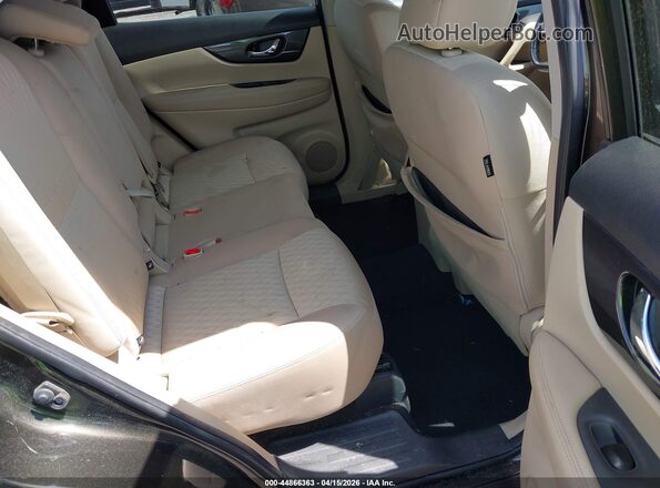 KNMAT2MV9HP601360 2017 NISSAN ROGUE Green VIN კოდის სტიკერის ხედი