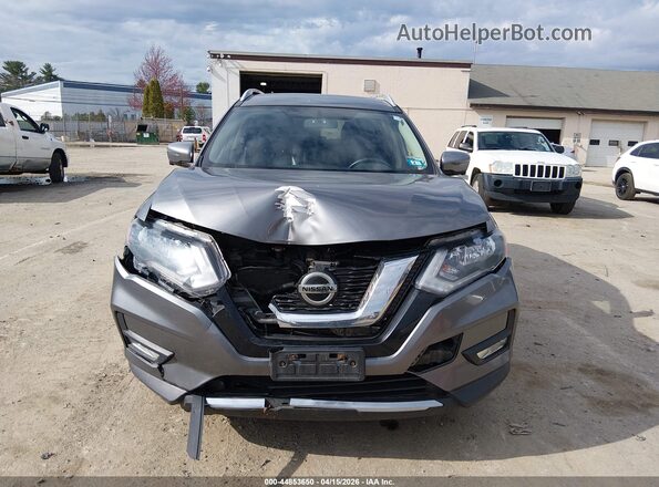 KNMAT2MV9JP547144 2018 NISSAN ROGUE Gray ხელსაწყოთა პანელის ხედი