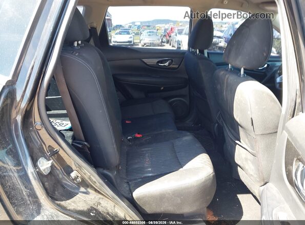 KNMAT2MV9JP573940 2018 NISSAN ROGUE Black VIN კოდის სტიკერის ხედი