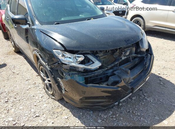 KNMAT2MV9JP573940 2018 NISSAN ROGUE Black წინა ხედი