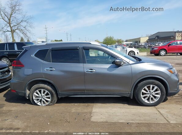 KNMAT2MV9KP548585 2019 NISSAN ROGUE Gray Widok wnętrza z tyłu