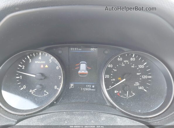 KNMAT2MV9KP548585 2019 NISSAN ROGUE Gray Widok tylnych siedzeń