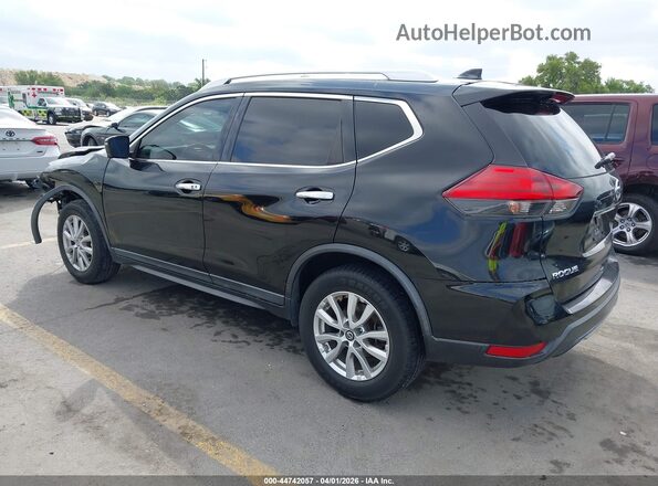 KNMAT2MVXHP616076 2017 NISSAN ROGUE Black Задня ліва чверть