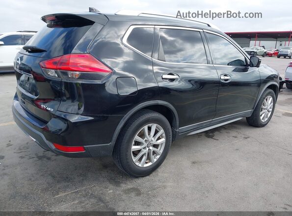 KNMAT2MVXHP616076 2017 NISSAN ROGUE Black Задня права чверть