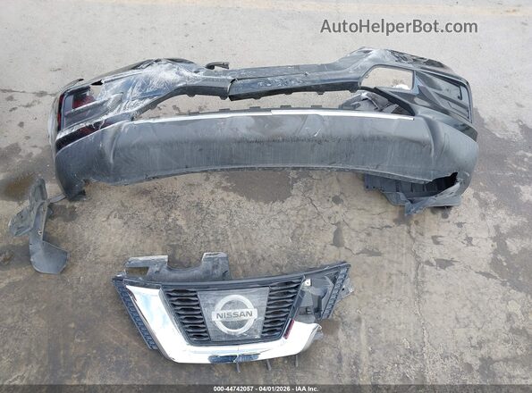 KNMAT2MVXHP616076 2017 NISSAN ROGUE Black Вид щитка приладів