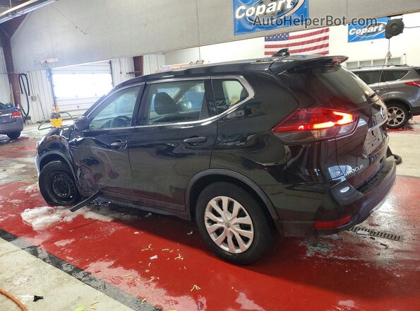 KNMAT2MVXLP533725 2020 NISSAN ROGUE Черный Задняя левая четверть