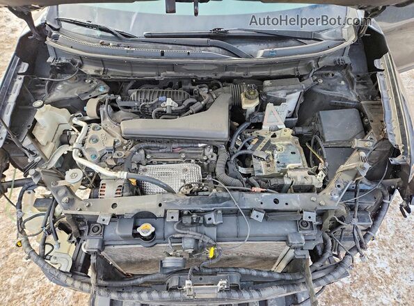 KNMAT2MVXLP534986 2020 NISSAN ROGUE Black Շարժիչի բաժամունքի տեսք