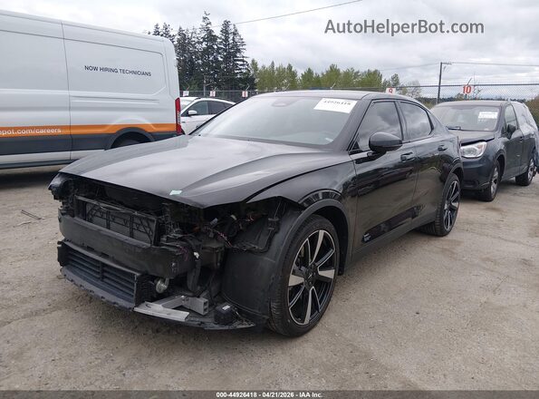 LPSED3KA7NL073804 2022 POLESTAR 2 Черный Передняя левая четверть