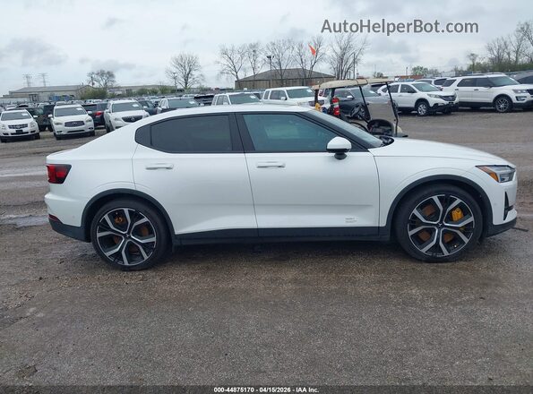 LPSED3KAXNL076664 2022 POLESTAR 2 White უკანა სალონის ხედი