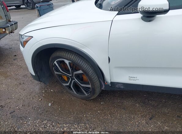 LPSED3KAXNL076664 2022 POLESTAR 2 White წინა ხედი