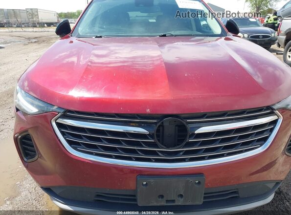 LRBAZLR41MD076325 2021 BUICK ENVISION Red წინა ხედი