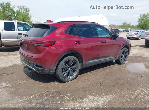 LRBAZLR41MD076325 2021 BUICK ENVISION Red უკანა მარჯვენა