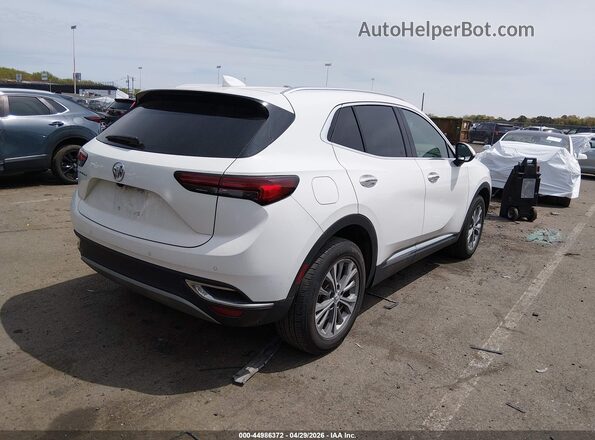 LRBAZLR42ND166505 2022 BUICK ENVISION White Հետևի աջ