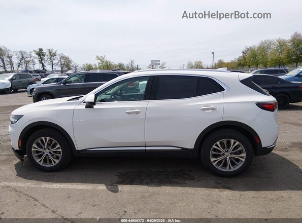 LRBAZLR42ND166505 2022 BUICK ENVISION White Սալոնի 360 աստիճան տեսք