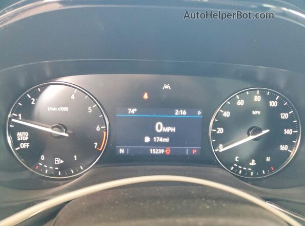 LRBAZLR44PD036776 2023 BUICK ENVISION Gray Սարքավորումների վահանակի տեսք