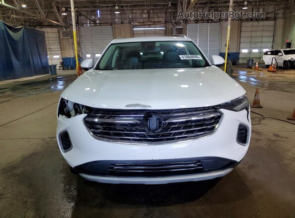 LRBAZLR48MD112334 2021 BUICK ENVISION White Front view