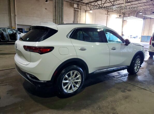 LRBAZLR48MD112334 2021 BUICK ENVISION White Rear right