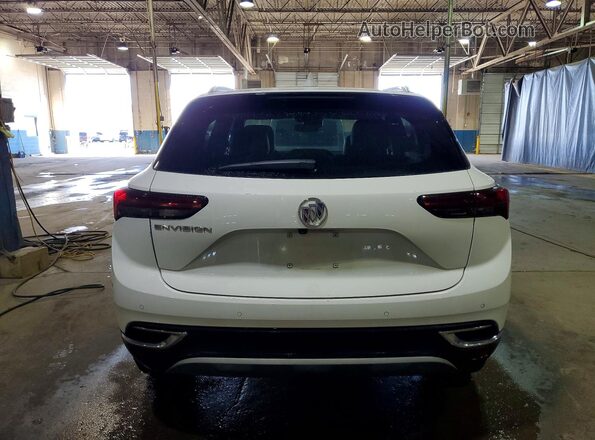 LRBAZLR48MD112334 2021 BUICK ENVISION White Rear view