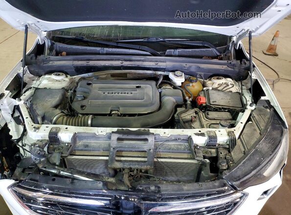 LRBAZLR48MD112334 2021 BUICK ENVISION White Engine compartment view