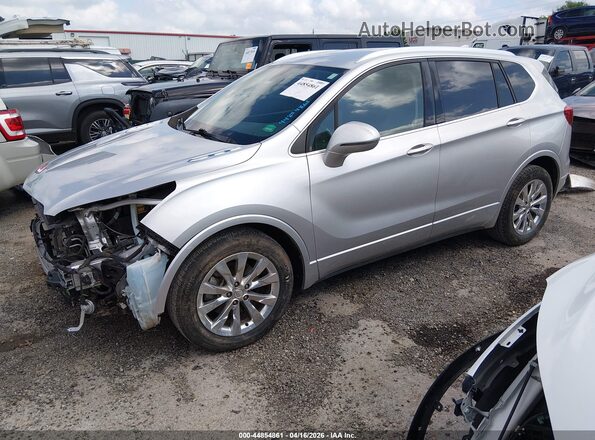 LRBFX1SA0JD083620 2018 BUICK ENVISION Silver Przód lewy