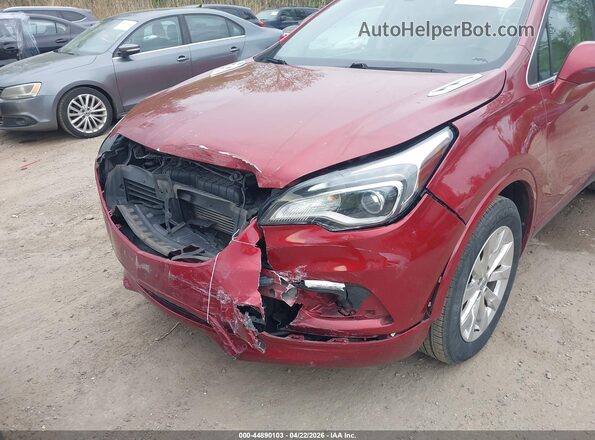 LRBFX1SA3JD027882 2018 BUICK ENVISION Red Vista frontal