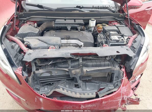 LRBFX1SA3JD027882 2018 BUICK ENVISION Red Vista trasera