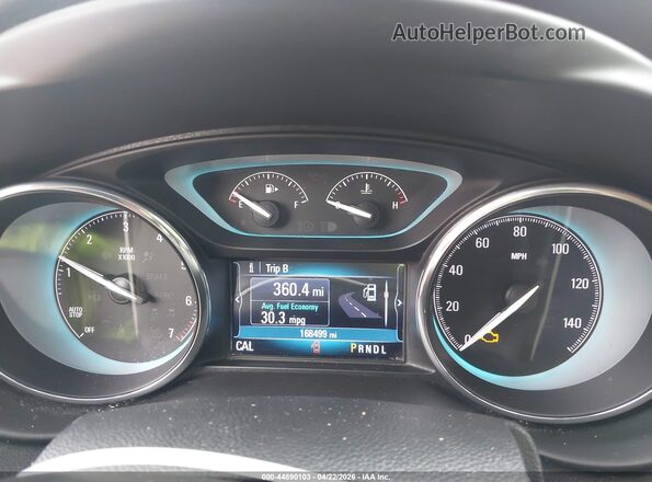 LRBFX1SA3JD027882 2018 BUICK ENVISION Red Vista de los asientos traseros