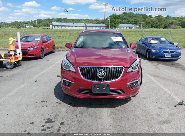 LRBFX1SA3JD051745 2018 BUICK ENVISION Red Вид спереду