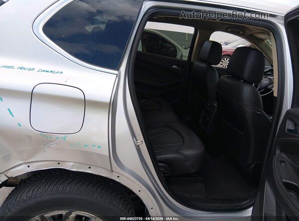 LRBFX1SA4JD006314 2018 BUICK ENVISION Silver Vista de la etiqueta del VIN