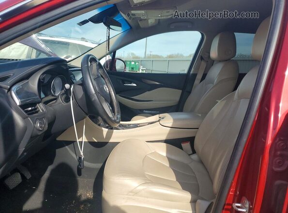 LRBFX1SA6JD017234 2018 BUICK ENVISION Бордовый Вид салона спереди