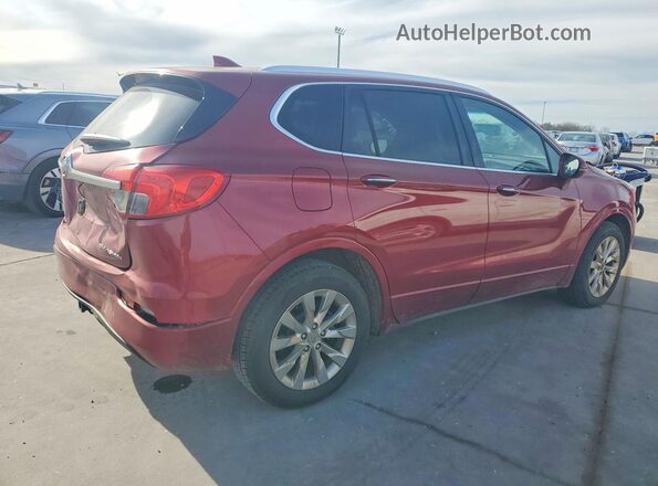 LRBFX1SA6JD017234 2018 BUICK ENVISION Бордовый Задняя правая четверть
