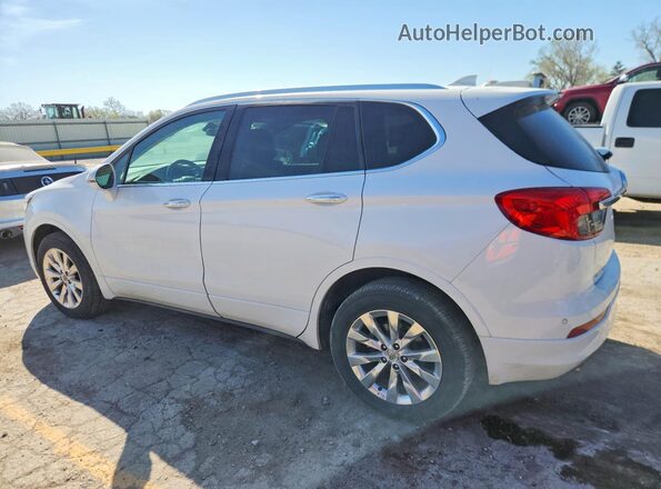 LRBFX1SA9JD083521 2018 BUICK ENVISION White Задня ліва чверть