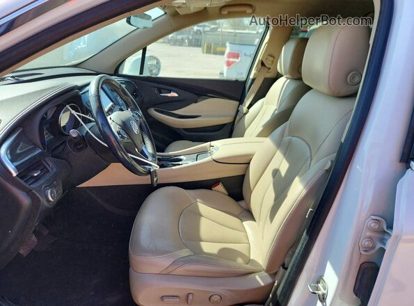 LRBFX1SA9JD083521 2018 BUICK ENVISION White Вид салону спереду