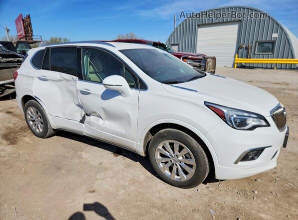 LRBFX1SA9JD083521 2018 BUICK ENVISION White Передня права чверть